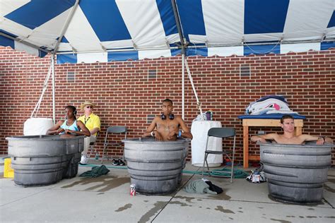 The Ice Bath Cold Unforgiving Recovery Sports Illustrated