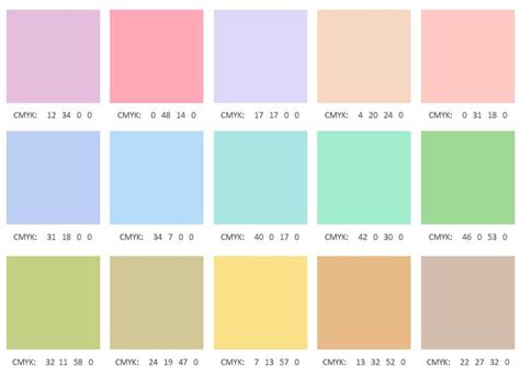 Gaya Terbaru Palet Warna Soft In Pastel Colour My Xxx Hot Girl