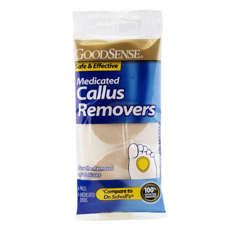 Wholesale Goodsense Medicated Callus Removers 6 Count Dollardays