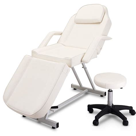 Giantex Massage Table Facial Bed Chair For Spa With Stool Adjustable