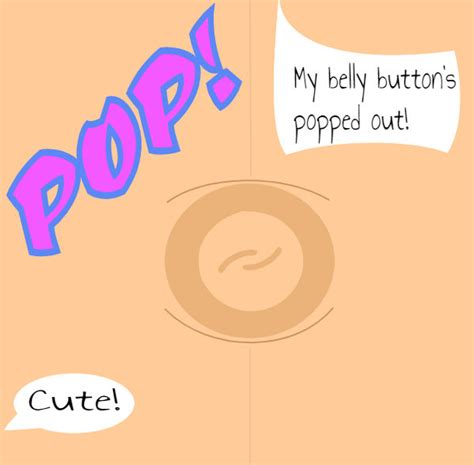Popped Pregnant Belly Button By Danster18 On Deviantart