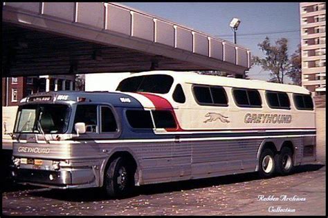 Scenicruiser 70s Bus Greyhound Retro Bus
