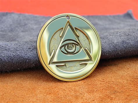 Eye Of Wisdom Amulet Symbol Of Wisdom Talisman Etsy