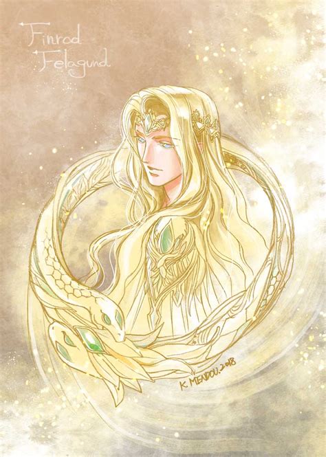 Finrod Tolkien S Legendarium And 1 More Drawn By Kazuki Mendou Danbooru