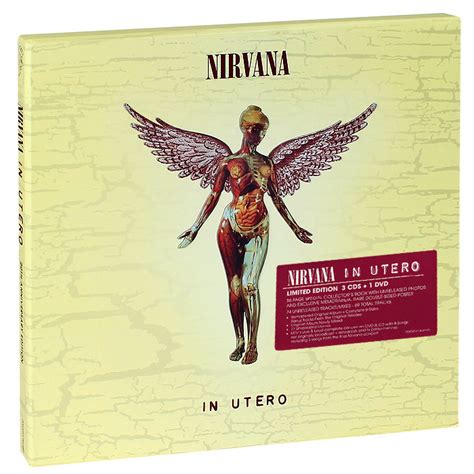 Nirvana In Utero 20th Anniversary Super Deluxe 3 Cd Dvd — купить в интернет магазине Ozon