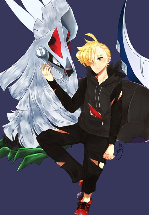 Gladion And Silvally By Tannacat On Deviantart