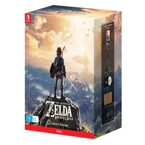 The Legend Of Zelda Breath Of The Wild Limited Edition Game Over Shop