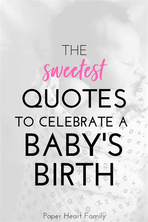 When Baby Is Born Quotes For Your Babys Big Arrival