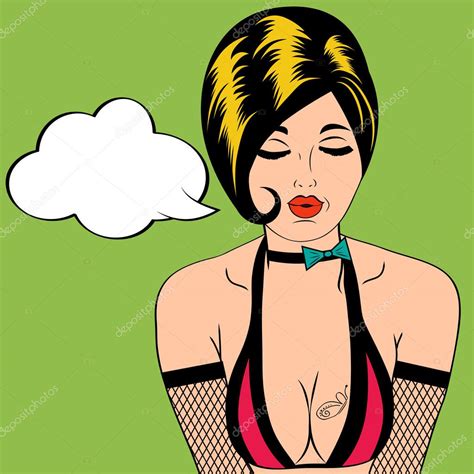 Sexy Horny Woman In Comic Style Xxx Illustration Stock Illustration By ClaudiaBalasoiu