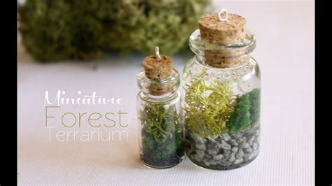 Miniature Forest Terrarium Necklace Youtube
