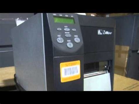 Zebra Z4M Plus Bar Code Printer on GovLiquidation.com - YouTube