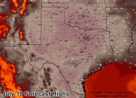 A Heat Wave Is Gaining Strength Over Texas And The South Central United