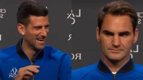 Federers Epic Reply To Djokovics Sorry Roger For 2019 Wimbledon