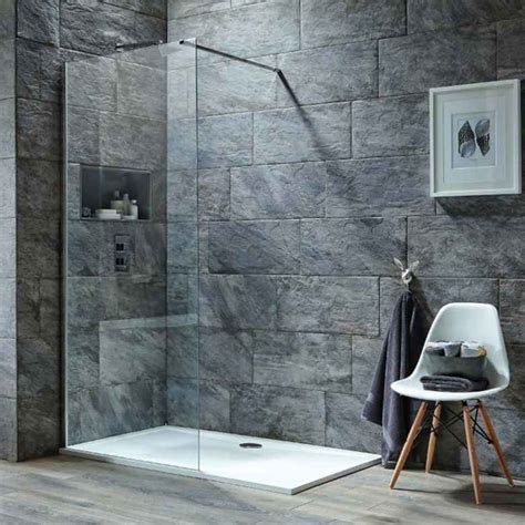 Harbour I8 8mm 2m Tall Easy Clean Glass Panel For Wetrooms And Walk Ins