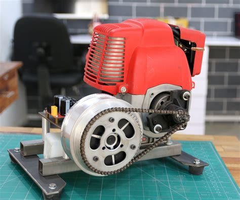 Diy Miniature Gasoline Generator 10 Steps With Pictures