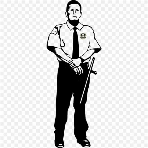 Security Guard Clipart Black And White Clip Art Library