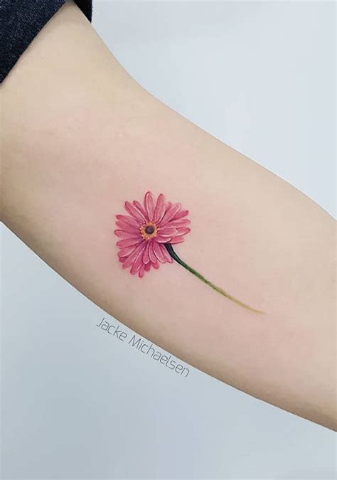 Pink Flower Tattoo Tattmaniatattmania