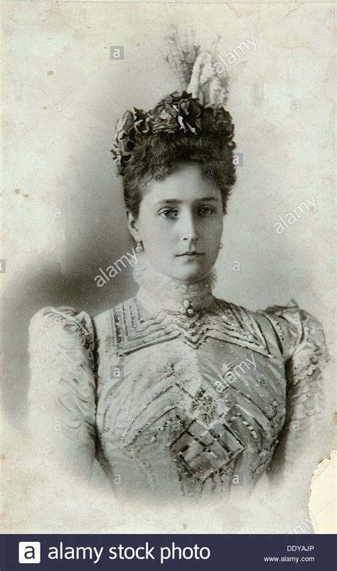 Tsarina Alexandra Fyodorovna Wife Of Tsar Nicholas Ii Of