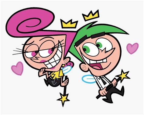 The Fairly Oddparents Wanda And Cosmo In Love Wanda And Cosmo Fairly