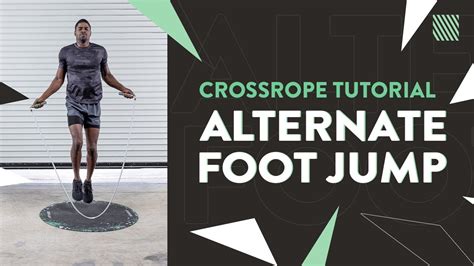 Jump Rope Tutorial Alternate Foot Step From Crossrope Youtube