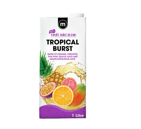 M 100 Fruit Juice Blend 1lt Tropical Offer At Makros Liquor