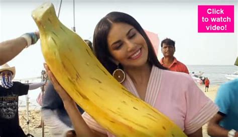 Did Sunny Leone Just Say That She Has The Biggest Banana Watch Video