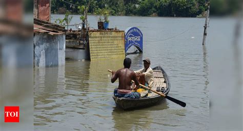 Assam Flood Situation Improves One More Dies Guwahati News Times