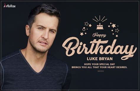 Happy Birthday Luke Bryan Hopes Your Day Is