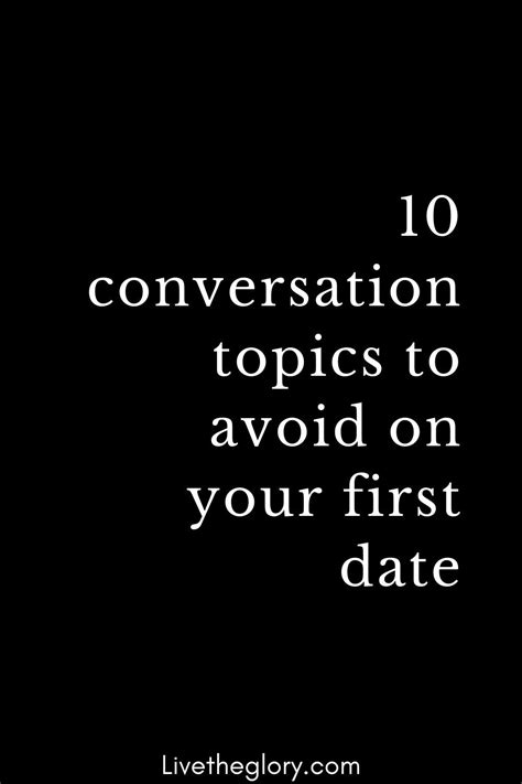 10 Conversation Topics To Avoid On Your First Date Conversation