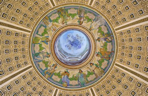 Library Of Congress Reading Room Ceiling The Dome On The C Flickr