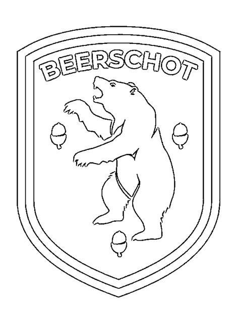 De club werd in 1921 opgericht als football club wilrijck en sloot zich aan bij de belgische voetbalbond op 11 februari 1921. Kleurplaat Beerschot Voetbalclub Antwerpen ...