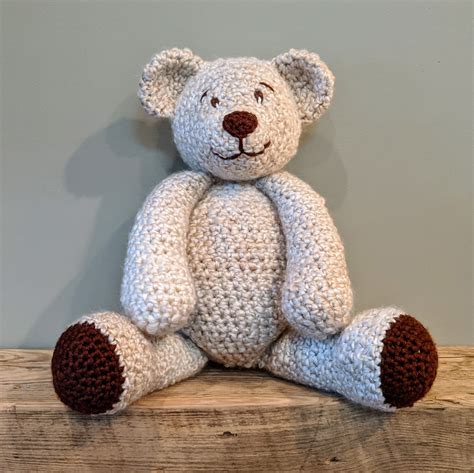Free Teddy Bear Crochet Pattern — Knit Paint Sew