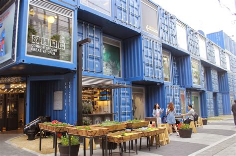 Goodlove Travelling Of Korea Common Ground Pop Up Container Mall In
