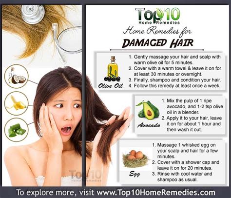 That's because deep conditioning treatments work to repair strands from the inside out, making them stronger in the long run and—you guessed it—less. Home Remedies for Damaged Hair | Top 10 Home Remedies