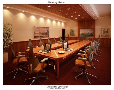 Modern Style Meeting Room Interior Design 1280×1009 Conference