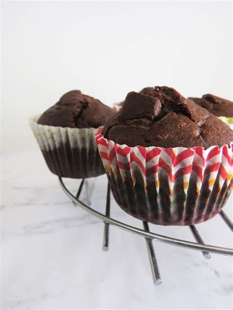 Double Chocolate Vegan Muffins Vegan Recipe Baroness