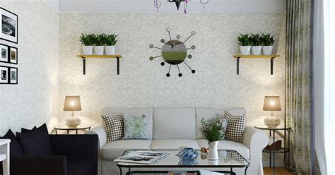 Kalau mau rumah yang estetik, kamu bisa membuat diy sarung. 45 Gambar Hiasan Dinding Ruang Tamu | Desainrumahnya.com
