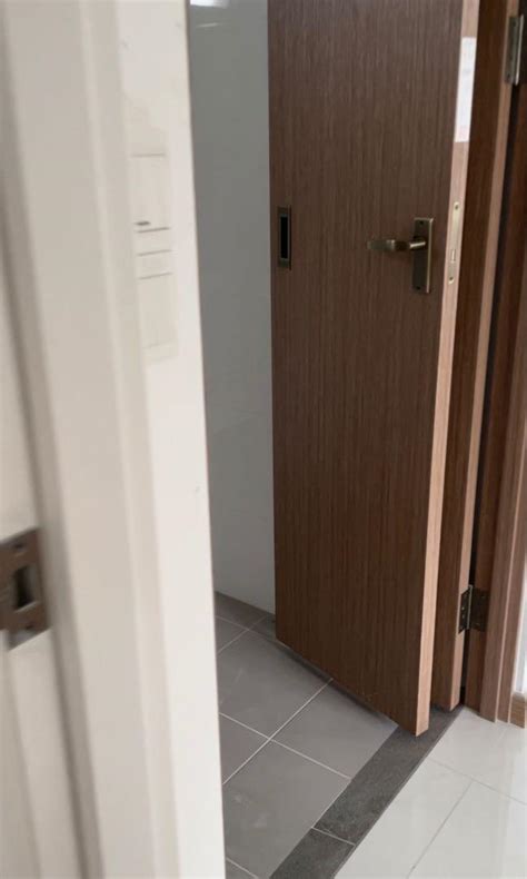 Hdb Bto Bi Fold Toilet Doors Furniture And Home Living Furniture Other