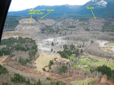Mud Slide Oso Washington March 2014 Landslide Washington State