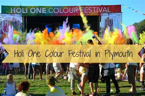 Holi One Colour Festival In Plymouth