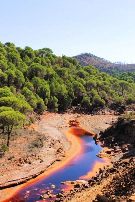 Rio Tinto Huelva Andaluciaspain Most Acidic River In