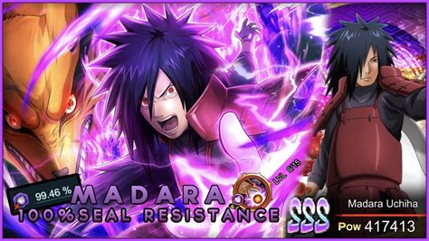 Madara Uchiha 7⭐️ Solo Attack Mission Double Resist Results