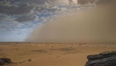 Dust Storm In The Sahara Desert Dust Storm In The Sahara Desert
