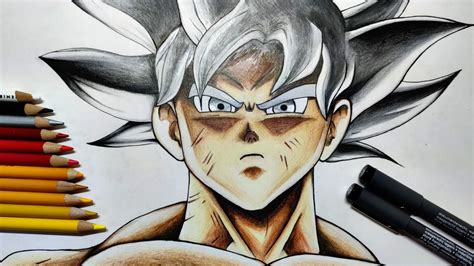 Son Goku Mastered Ultra Instinct Test By Drawing Son Sexiezpicz Web Porn