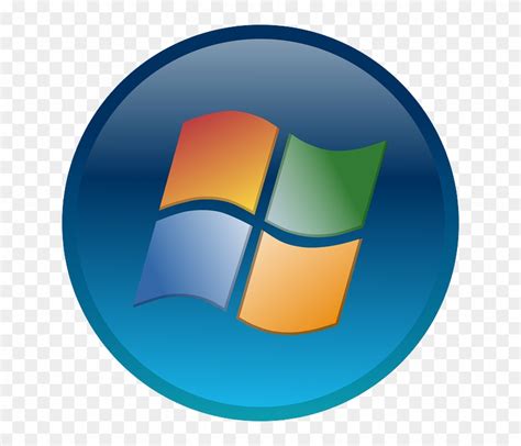 Windows Start Orb Png Windows 7 Start Button Small Transparent Png