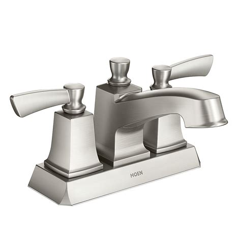 Check spelling or type a new query. MOEN Conway 4-inch Centreset 2-Handle Bathroom Faucet in ...
