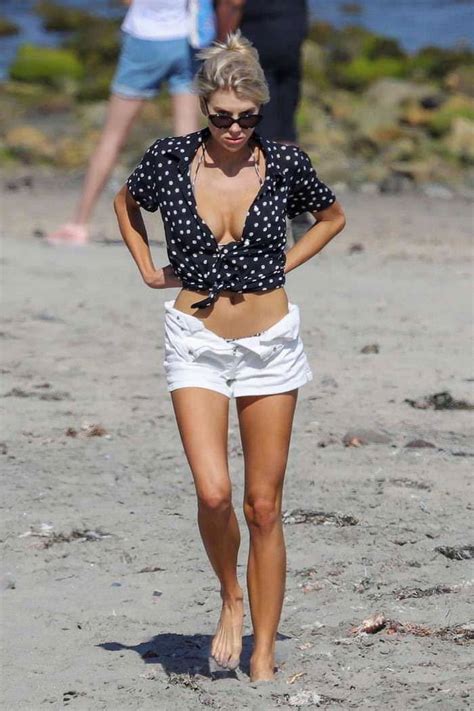 Charlotte Mckinney Nip Slip On The Beach In Malibu