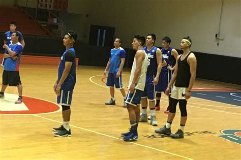 Kiefer Kobe Join Gilas Practice Ailing Jeron Teng Sits Out Abs Cbn News