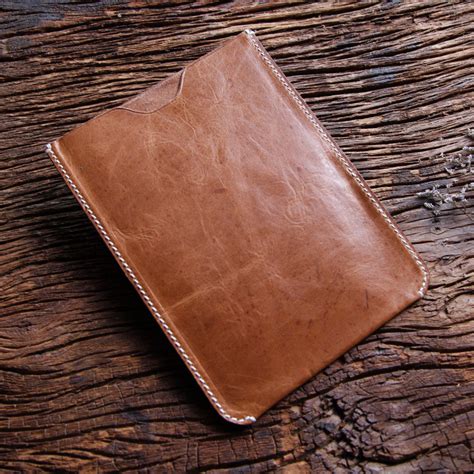 Handmade Ipad Mini Leather Tablet Sleeve