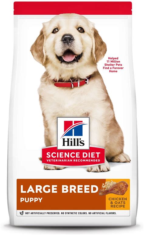 Hills Science Diet Puppy Large Breed Chicken Meal And Oat Recipe Dry Dog